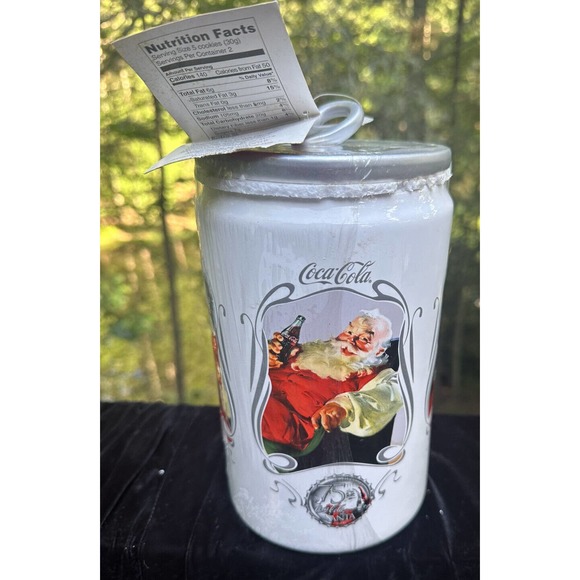 Vintage Houston Harvest 75th Anniversary Coca Cola Santa Cookie Jar New Sealed!! - Picture 5 of 10